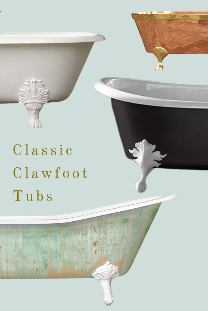 classic bathroom clawfoot tubs