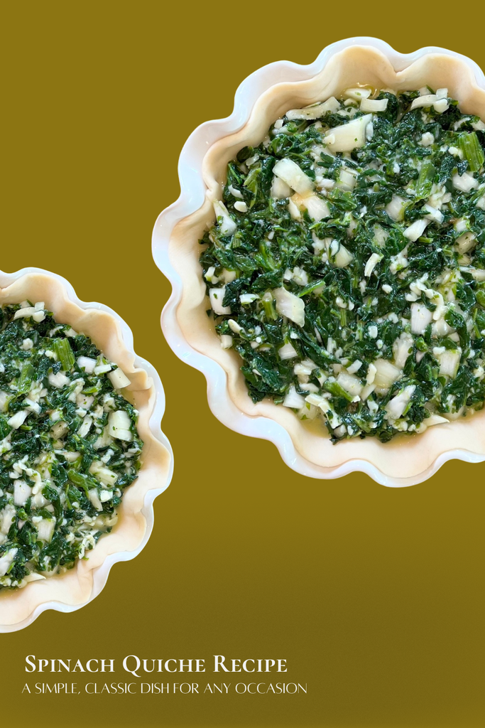 spinach quiche recipe a simple, classic dish for any occasion