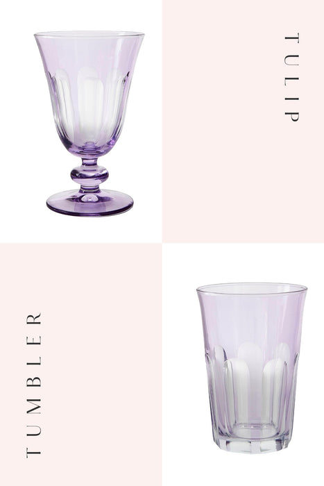 Amethyst Rialto Glassware