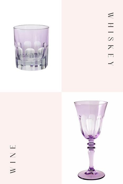 Amethyst Rialto Glassware