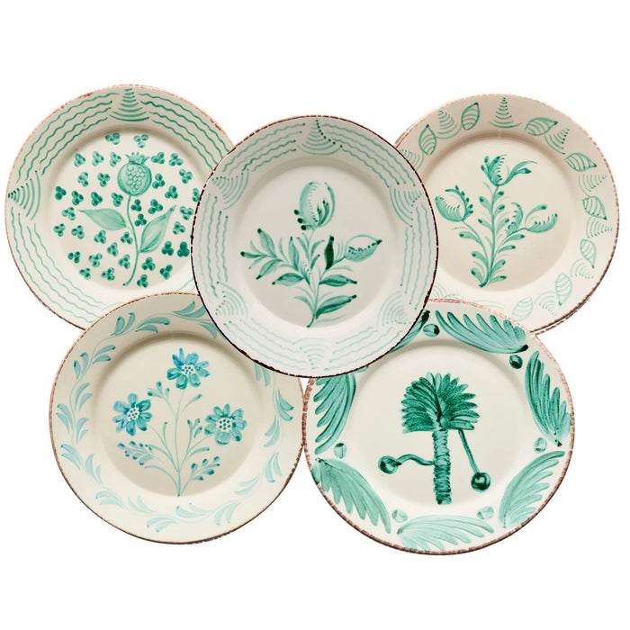 casa nuno green plates