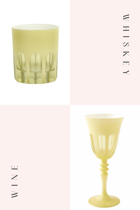 Creme Rialto Glassware