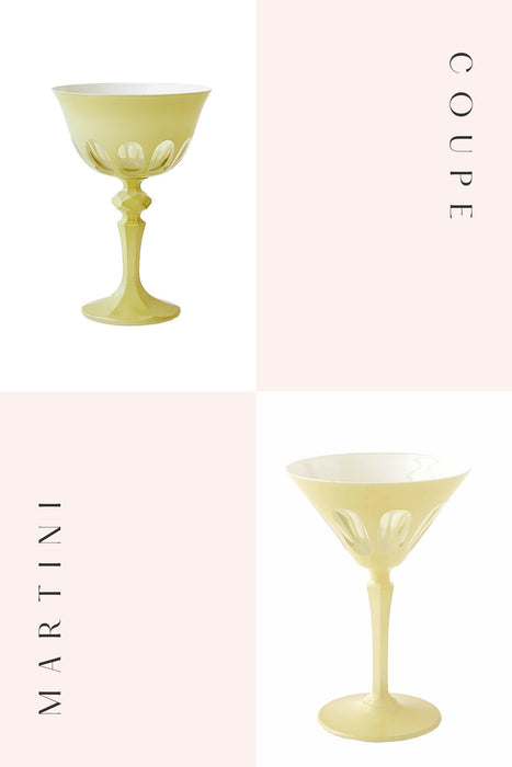 Creme Rialto Glassware