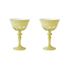 creme rialto glassware