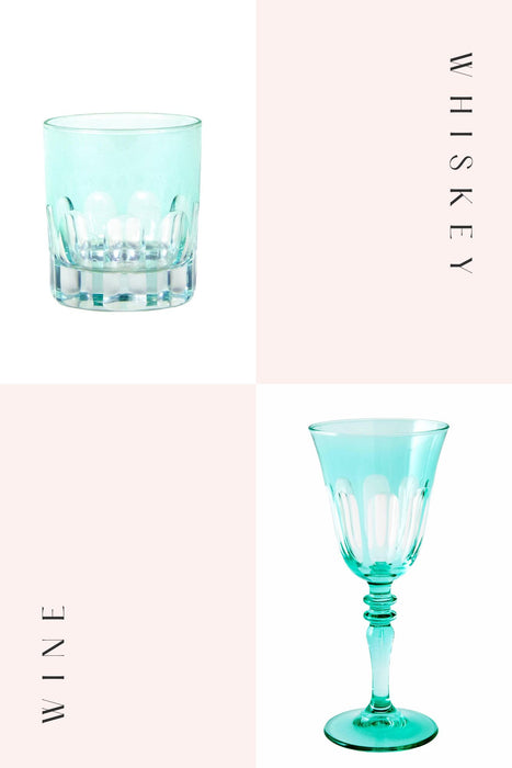Menthe Rialto Glassware