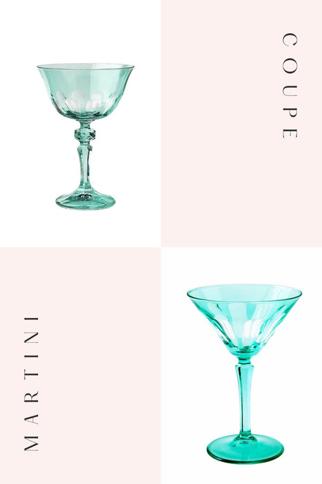 Menthe Rialto Glassware