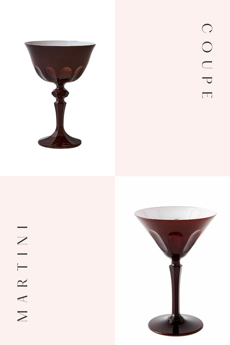 Oxblood Rialto Glassware