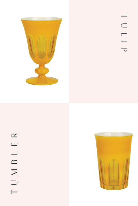 Saffron Rialto Glassware