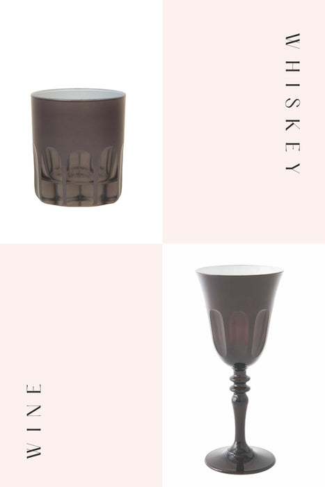 Warm Gray Rialto Glassware