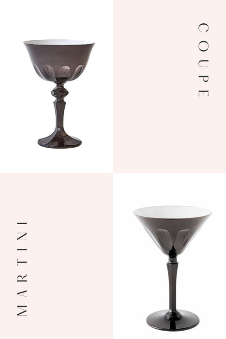 Warm Gray Rialto Glassware