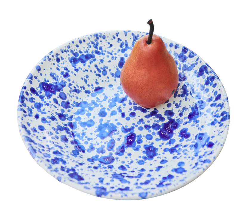 Cobalt Blue Speckled Plates