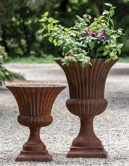 Ribbed Urn