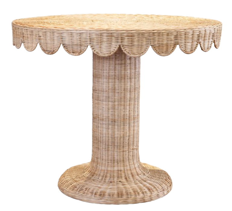 Scalloped Coco Table