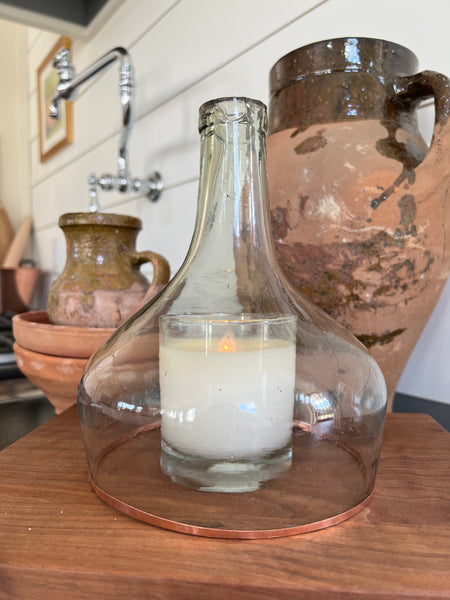 glass demijohn cloche