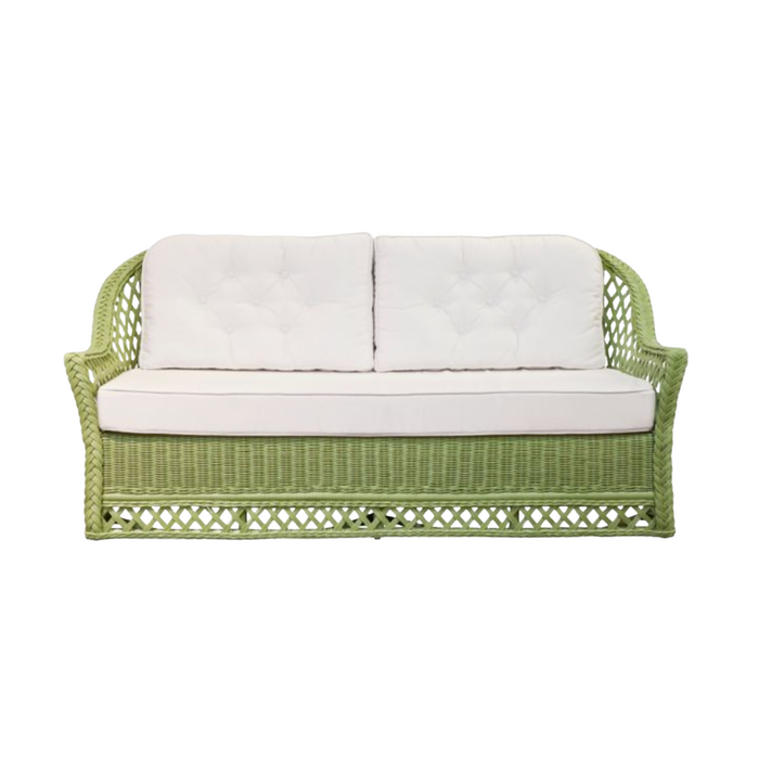 Trellis Wicker Sofa