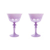rialto lupine coupe glass