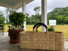 woven grass basket