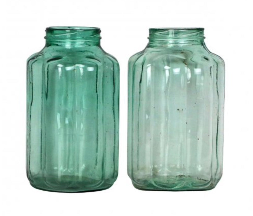 european ribbed pickling jar