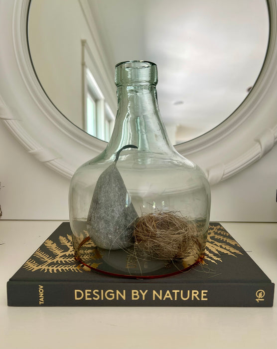 glass demijohn cloche