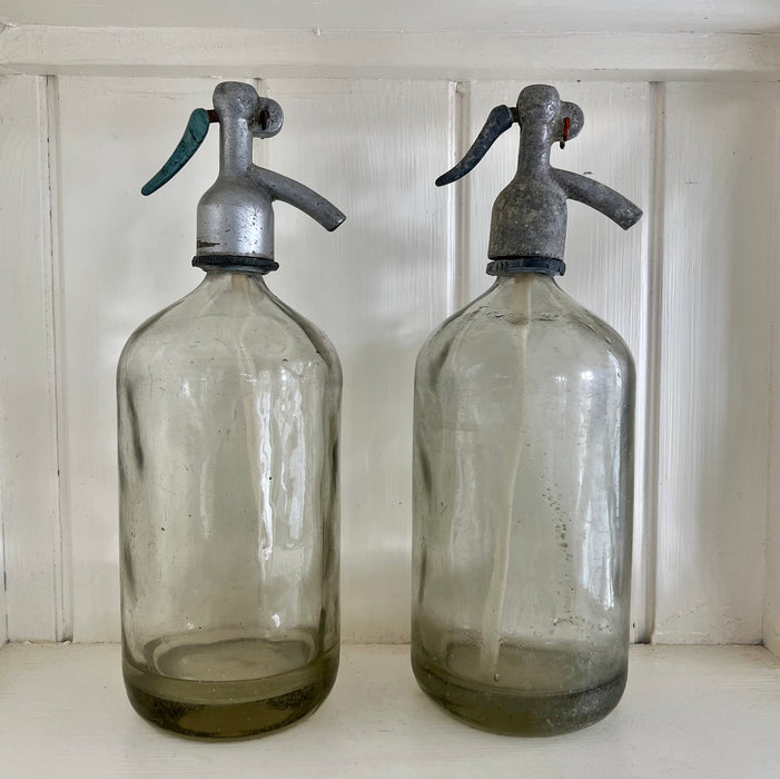 vintage european seltzer bottle